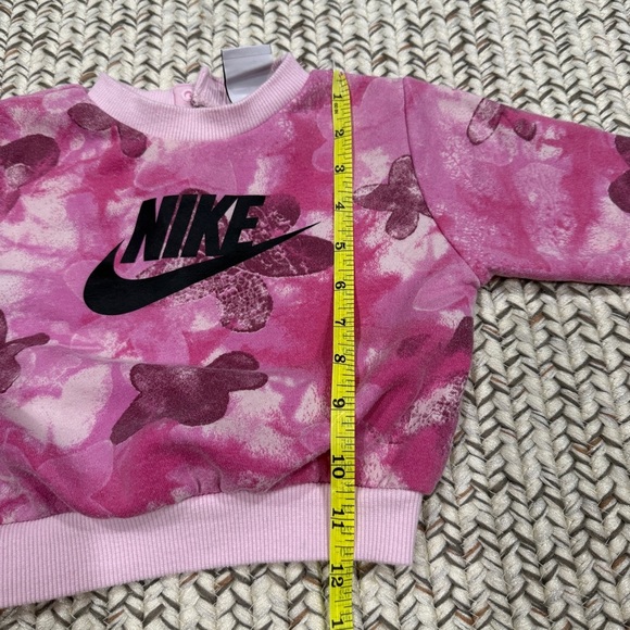 Nike Floral Pink Crewneck Sweatshirt - Picture 8 of 9